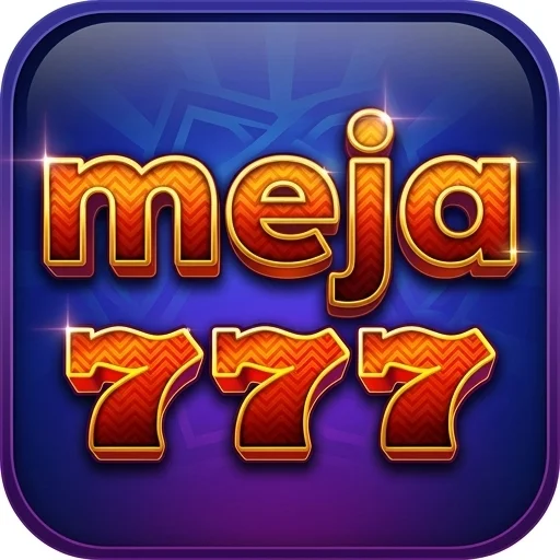 meja777 Logo - Resmi